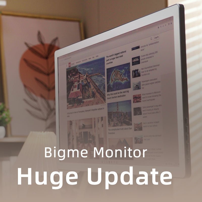 Monitor Fireware B251 Monitor new firmware released ! – Bigme Official Store