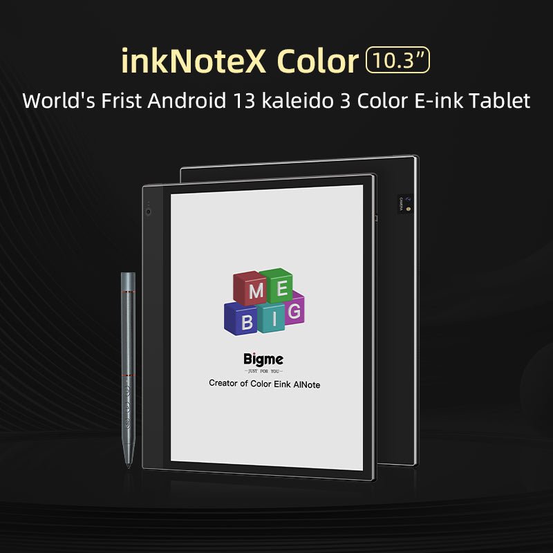 Color E Ink Reader Android World's Frist Android 13 Color E ink Tablet--inkNoteX color coming soo ...