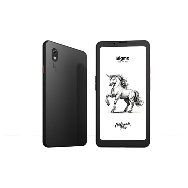 Bigme Hibreak Pro 4G/5G ePaper smartphone Black Color