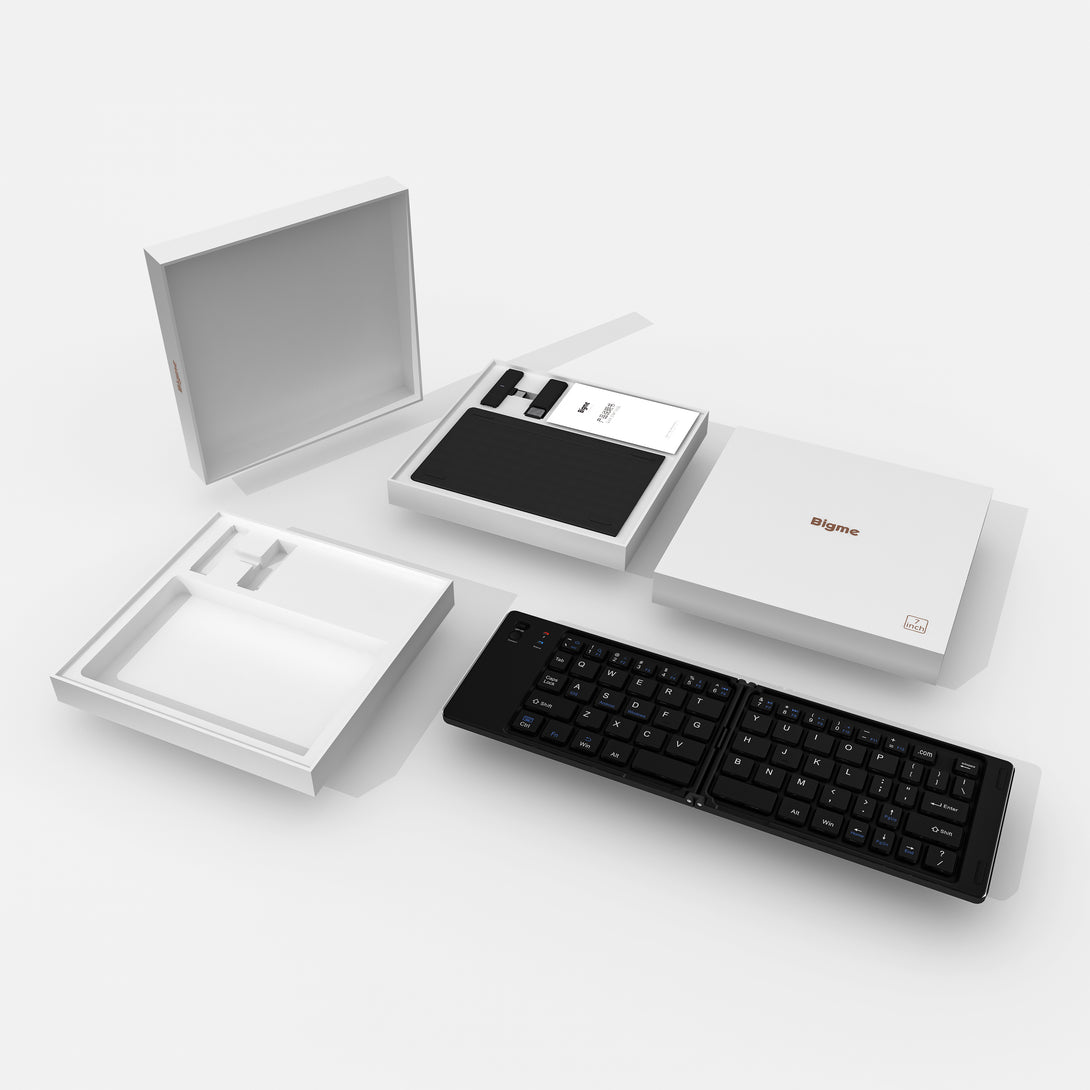 Vip Keyboard Bluetooth foldable keyboard & wireless mic One-to-Two set – Bigme ...