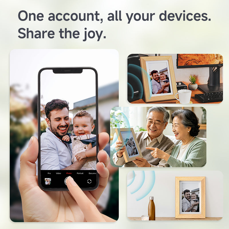 Bigme 7.5''F7 PRO Smart Digital Color E-ink Photo Frame – Bigme