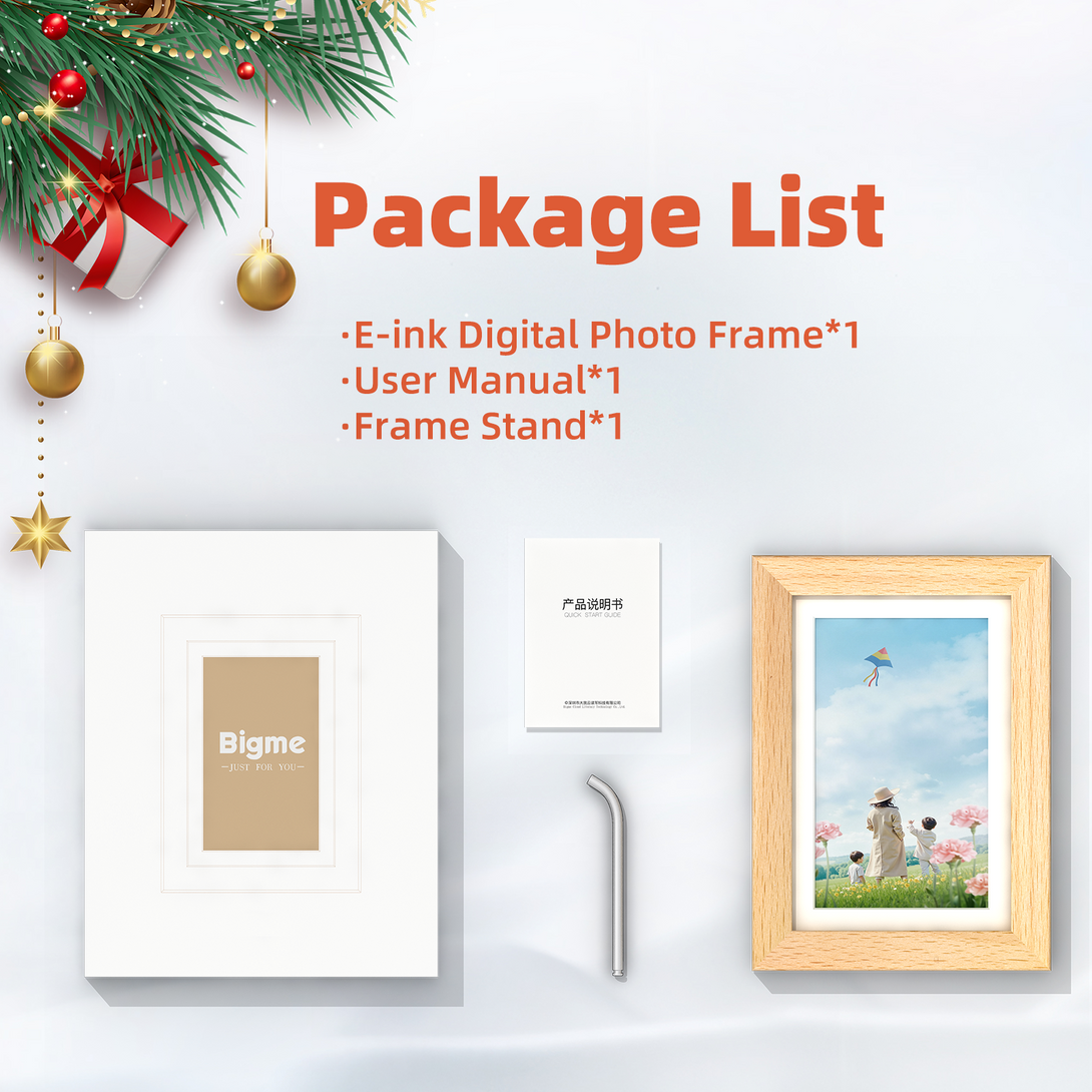 Bigme F7 7.3 Inch WiFi Digital Color E-ink Picture Frame Eink screen frame Picture Frame Morden remarkable Eink Tablet for digital reading