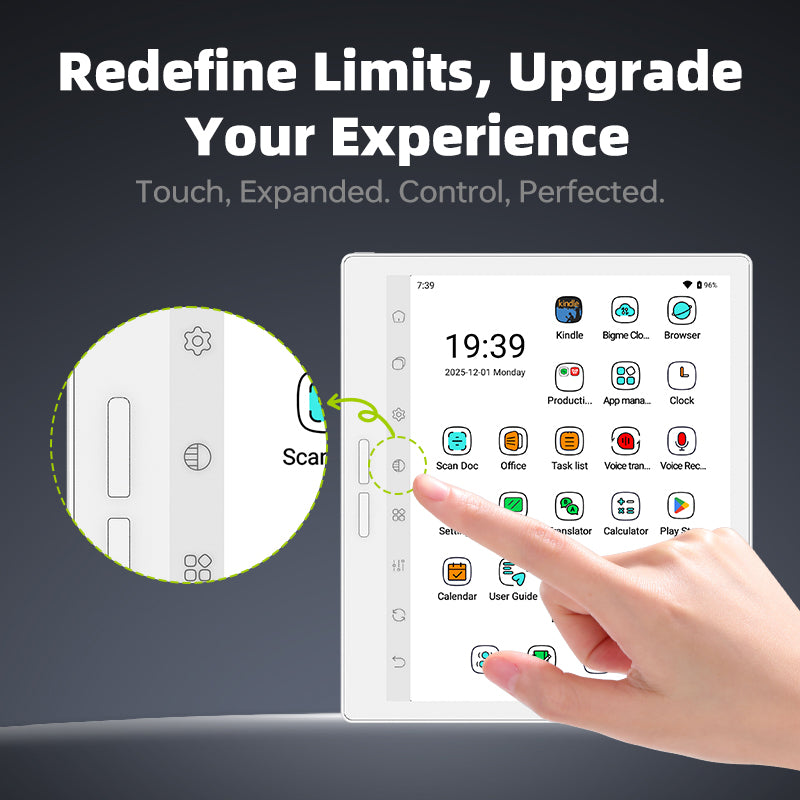 Bigme B751C S--Upgraded 7inch color ereder with Android 14 OS Android 14 ereader B751C B751C S Bigme B751C Bigme B751C S E-reader ebook reader Morden remarkable Eink Tablet for digital reading
