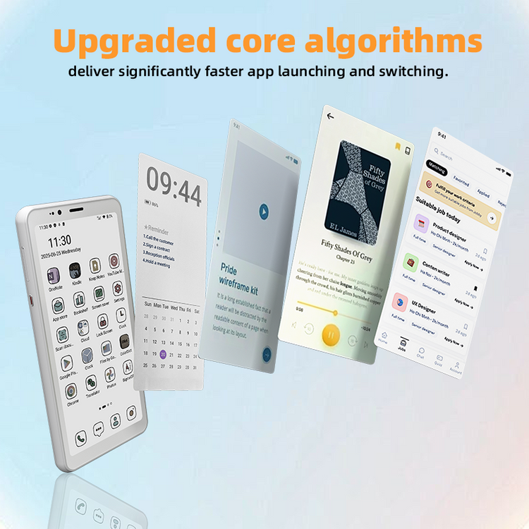 Epaper Android Bigme 4G color ePaper smartphone Hibreak S with Android 14 OS – Bigme ...