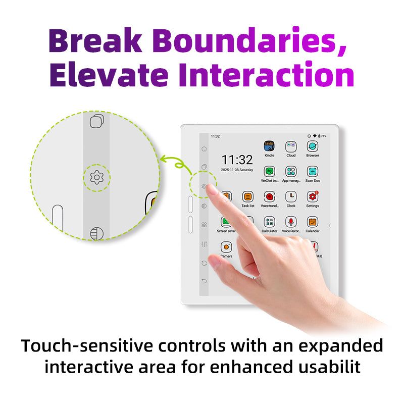 Bigme B7 PRO powerful color epaper Phone-Tablet 8+256GB with Android 14OS and 4G calling 4G tablet Bigme B7 PRO E-book E-ink E-ink tablet E-paper E-reader Epaper Morden remarkable Eink Tablet for digital reading