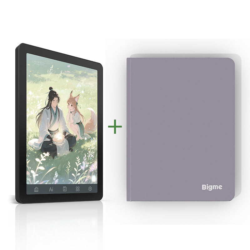 Bigme B6 Color eReader with Android 14OS Black Purple Android ereader color ereader E-reader ebook readers Ereader kaleido 3 ereader Newest ereader Morden remarkable Eink Tablet for digital reading