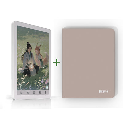 Black Friday-Bigme B6 Color eReader with Android 14OS White Pink Android ereader color ereader E-reader ebook readers Ereader kaleido 3 ereader Newest ereader Morden remarkable Eink Tablet for digital reading