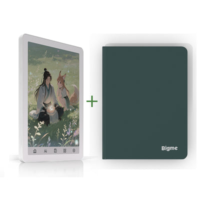 Black Friday-Bigme B6 Color eReader with Android 14OS White Green Android ereader color ereader E-reader ebook readers Ereader kaleido 3 ereader Newest ereader Morden remarkable Eink Tablet for digital reading