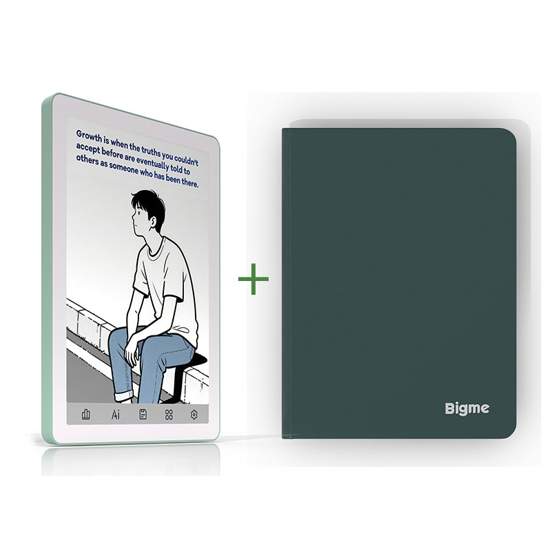 Bigme B6 Color eReader with Android 14OS Green Green Android ereader color ereader E-reader ebook readers Ereader kaleido 3 ereader Newest ereader Morden remarkable Eink Tablet for digital reading