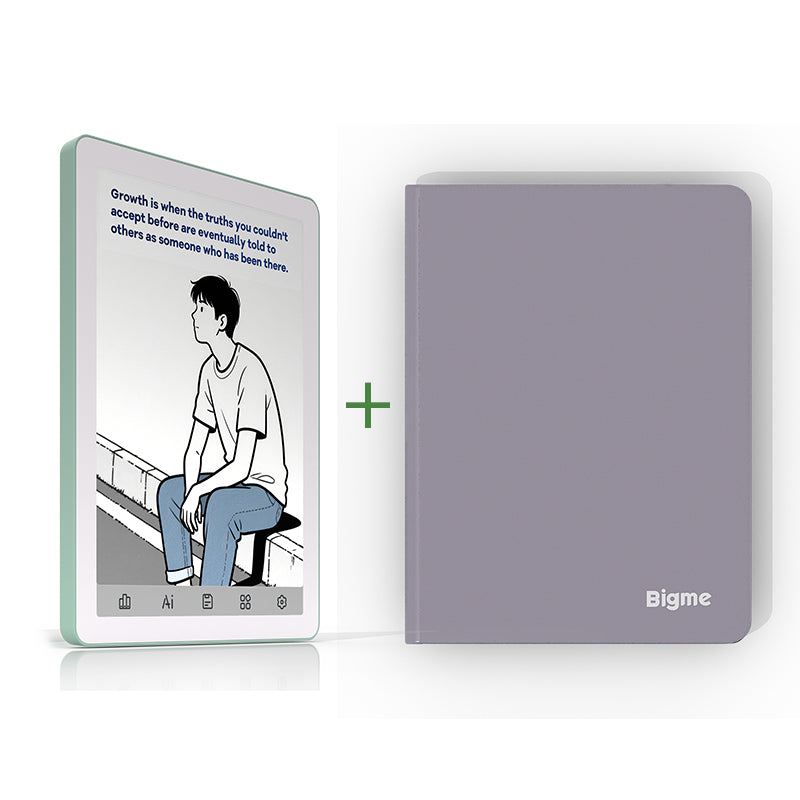 Bigme B6 Color eReader with Android 14OS Green Purple Android ereader color ereader E-reader ebook readers Ereader kaleido 3 ereader Newest ereader Morden remarkable Eink Tablet for digital reading