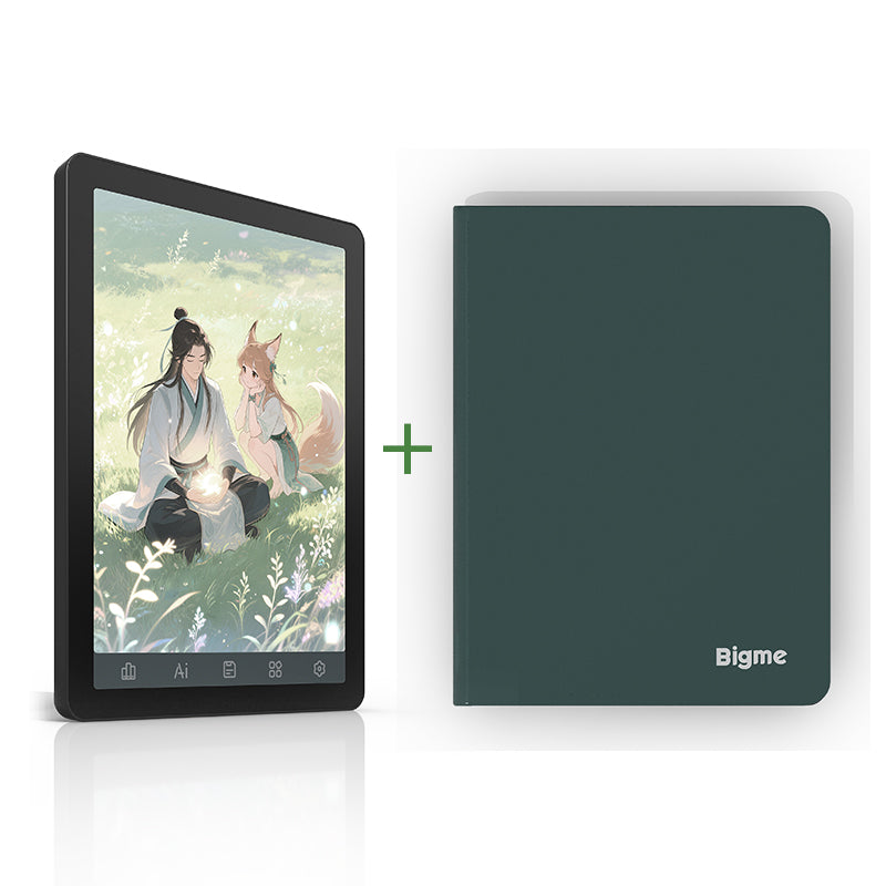 Bigme B6 Color eReader with Android 14OS Black Green Android ereader color ereader E-reader ebook readers Ereader kaleido 3 ereader Newest ereader Morden remarkable Eink Tablet for digital reading