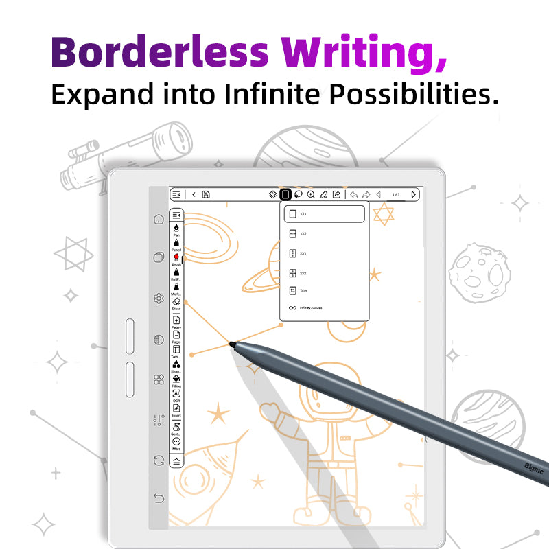 Bigme B7 PRO powerful color epaper Phone-Tablet 8+256GB with Android 14OS and 4G calling 4G tablet Bigme B7 PRO E-book E-ink E-ink tablet E-paper E-reader Epaper Morden remarkable Eink Tablet for digital reading