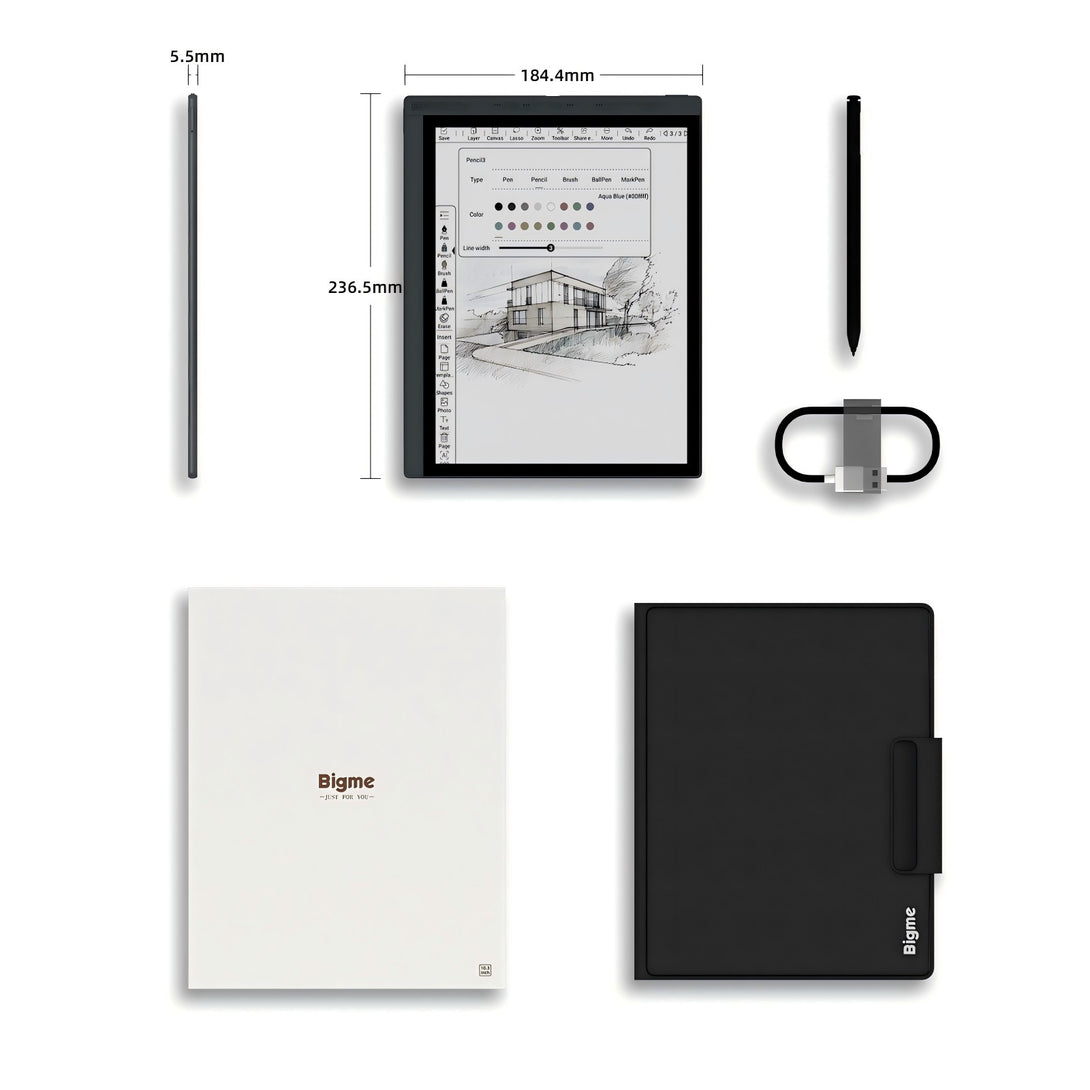 Bigme B1051C--Ultra-thin Color E ink Tablet with Android 14OS – Bigme ...