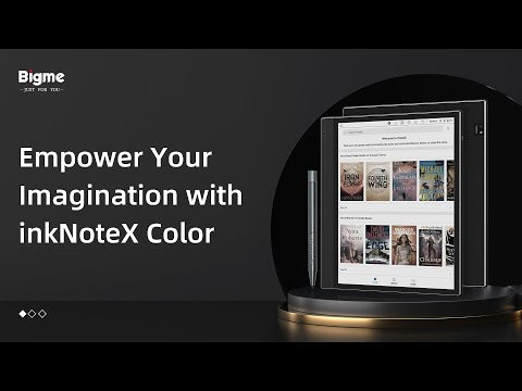 inkNoteX color-Android 13 Kaleido 3色电子墨水平板电脑– Bigme