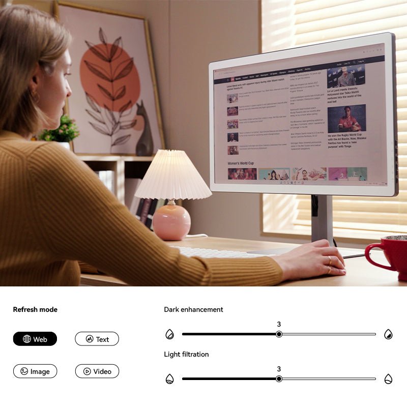 B251--World's 1st All-in-one PC and monitor with E Ink Color Display 25.3inch Monitor all-in-one PC color eink monitor eink all in one PC Eink Monitor spo-cs-disabled spo-default spo-disabled spo-notify-me-disabled Morden remarkable Eink Tablet for digital reading
