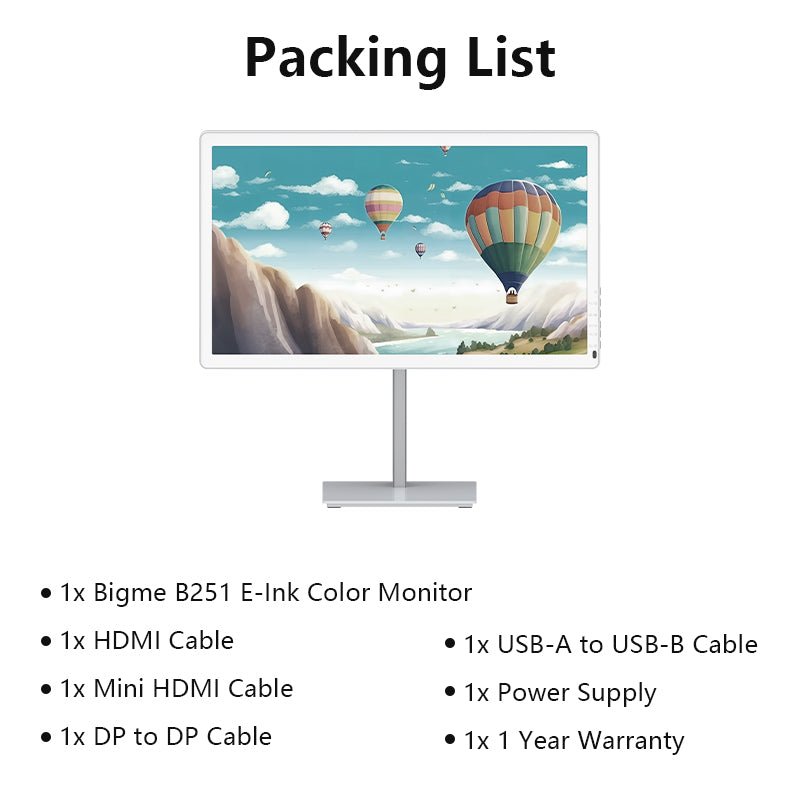 B251--World's 1st All-in-one PC and monitor with E Ink Color Display 25.3inch Monitor all-in-one PC color eink monitor eink all in one PC Eink Monitor spo-cs-disabled spo-default spo-disabled spo-notify-me-disabled Morden remarkable Eink Tablet for digital reading