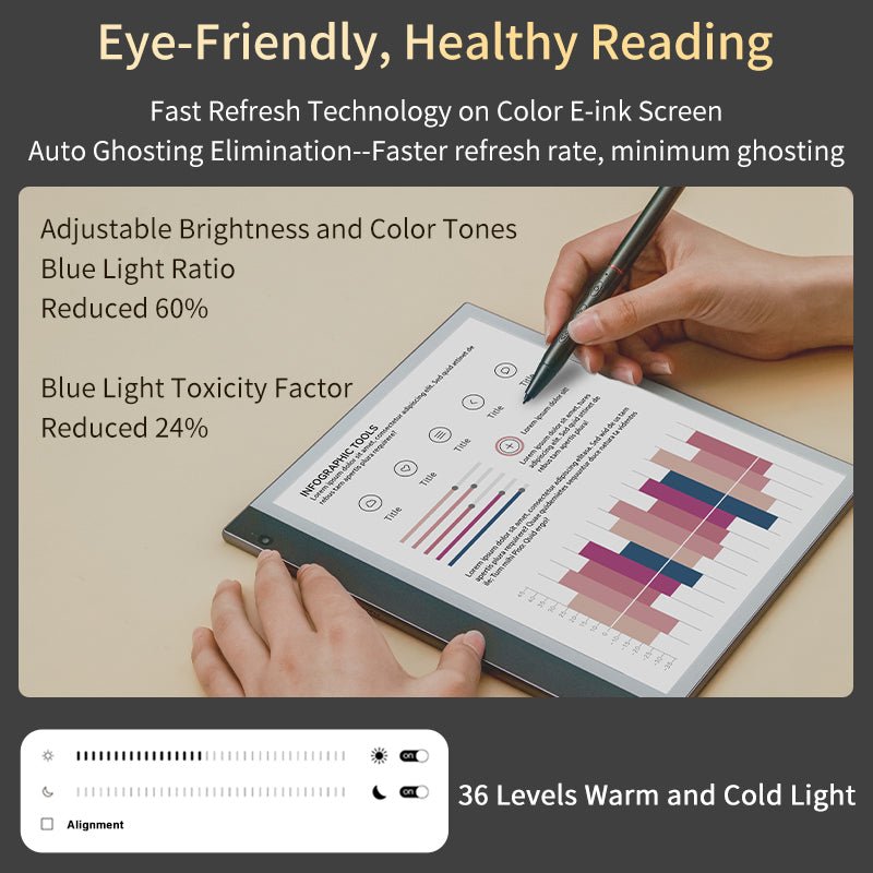 iReader color 7 ebook Kaleido 3 7-inch e-paper color reader smart e-paper  book reading ink color screen e-book