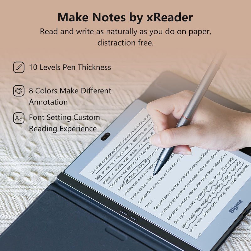 Bigme S6--7.8 inch Black and White Eink Tablet 7.8'' 7.8inch E reader Black&white e ink screen tablet chatGPT spo-cs-disabled spo-default spo-disabled spo-notify-me-disabled Morden remarkable Eink Tablet for digital reading