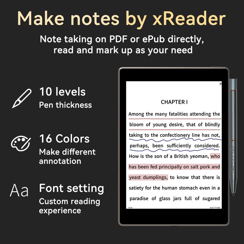 GUOYUE V6 Color with Color E-ink Kaleido 3 E-reader 7.8'' 7.8inch E reader E-book E-ink E-note E-reader spo-cs-disabled spo-default spo-disabled spo-notify-me-disabled Morden remarkable Eink Tablet for digital reading